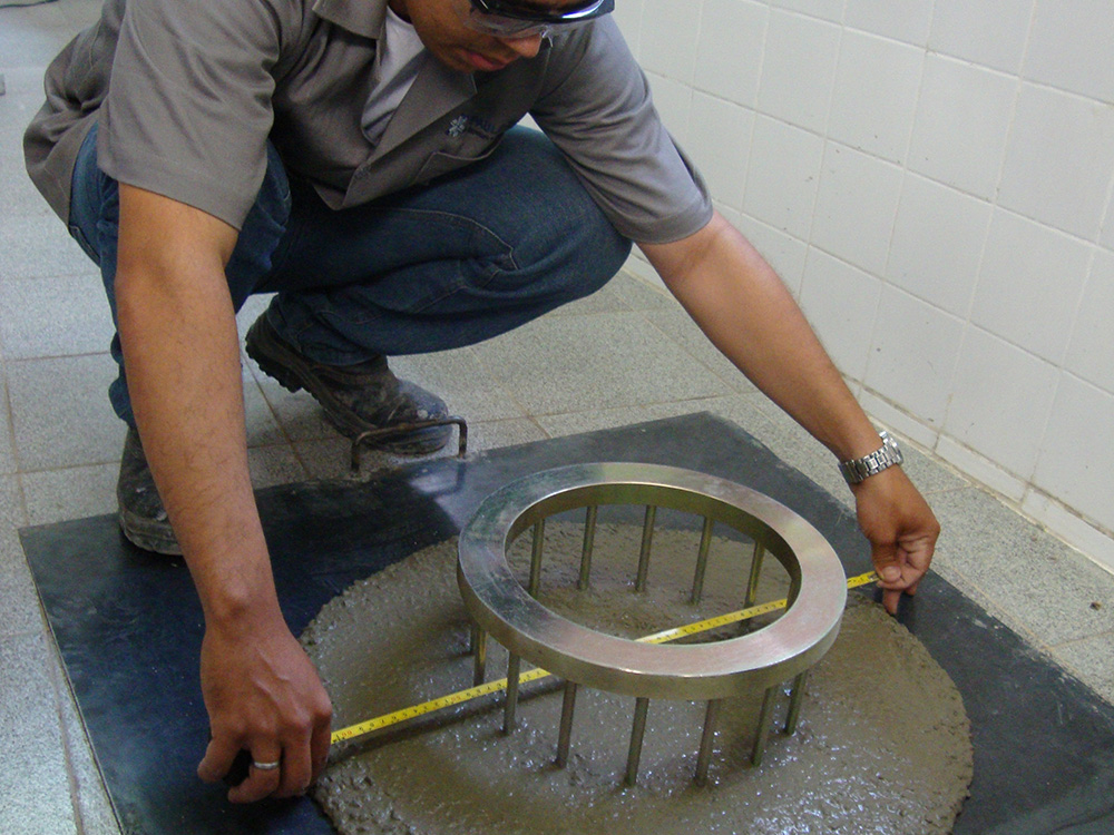 Concreto Auto-Adensável – Anel J